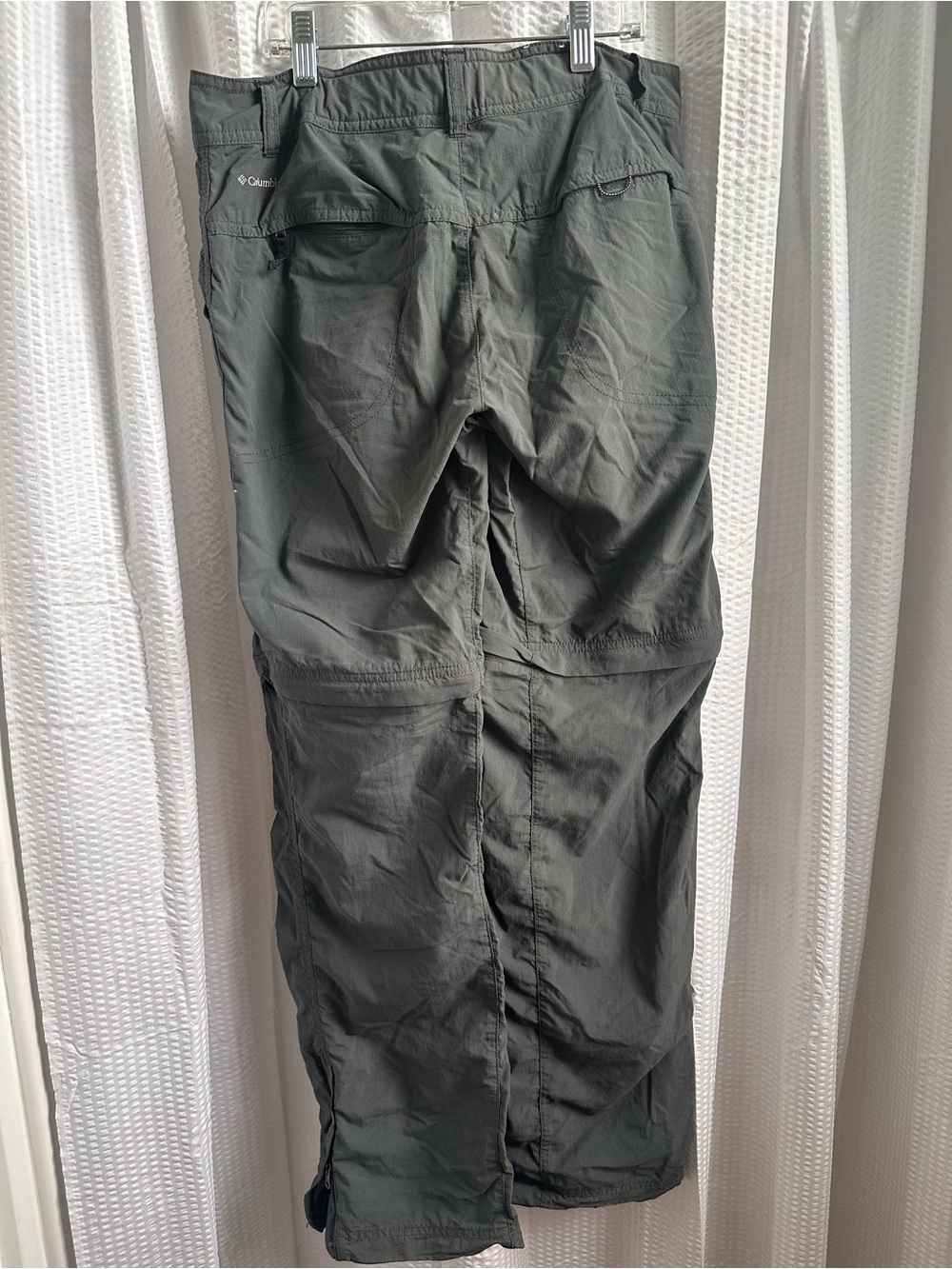 Columbia Women's Gray Convertible Hiking Pants - Picture 3 of 5